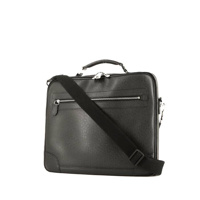 Business Briefcase In Black Leather