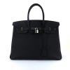 Hermes Birkin 35 cm handbag in black togo leather - 360 thumbnail