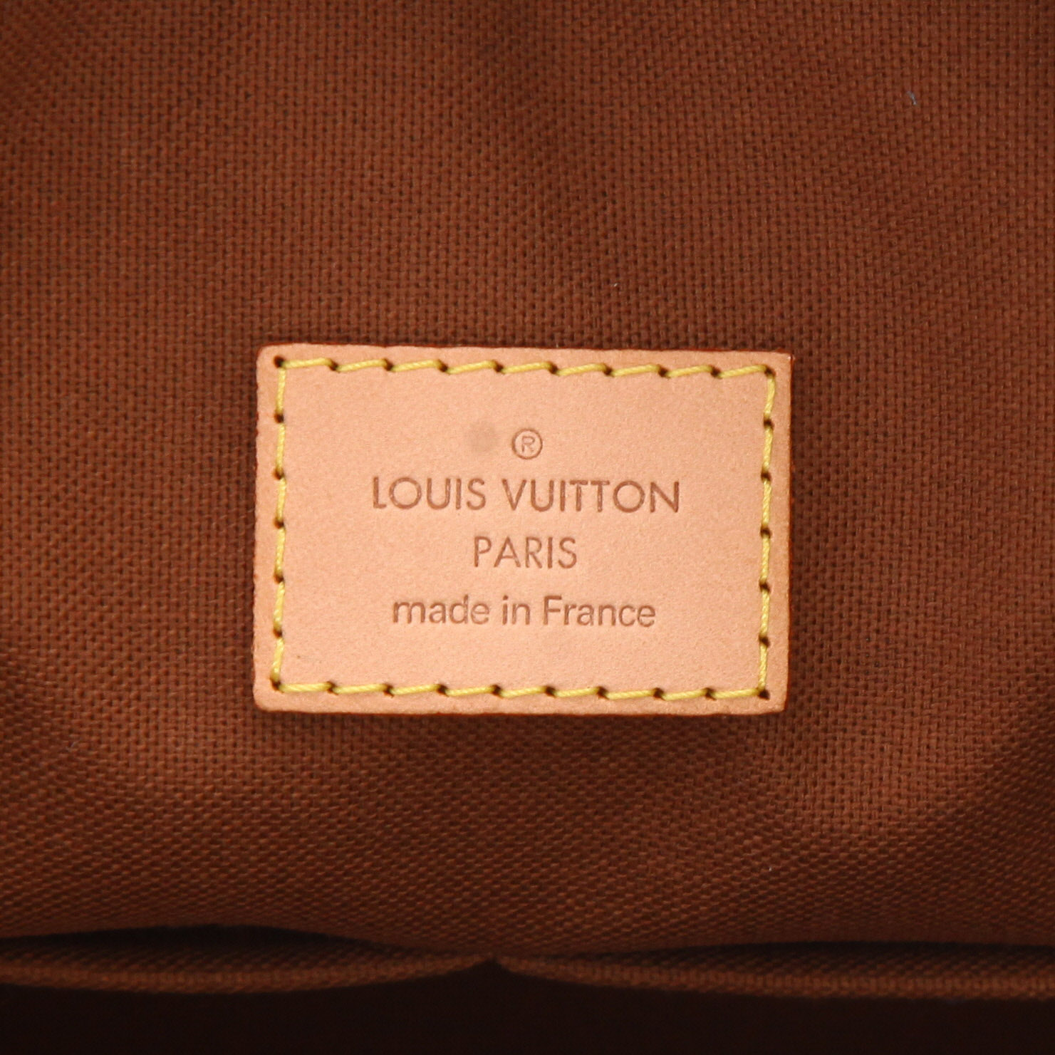 Borsa da viaggio Louis Vuitton  Eole in tela monogram e pelle naturale - Detail D2
