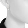 Paire de boucles d'oreilles Bulgari B.Zero1 en or blanc et diamants - Detail D1 thumbnail