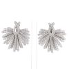 De Grisogono Extravaganza earrings in white gold and diamonds - 360 thumbnail
