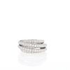 De Grisogono Allegra small model ring in white gold and diamonds - 360 thumbnail