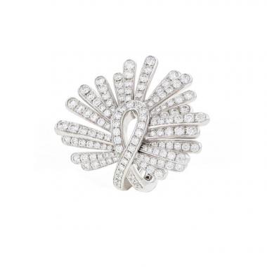Bague De Grisogono Extravangaza en or blanc et diamants