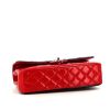 Chanel Timeless handbag in black and red patent quilted leather - Detail D5 thumbnail