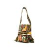 Dior D-Bubble handbag in red, green, yellow and black canvas - 00pp thumbnail