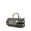 Dior Bowling weekend bag in blue and white monogram canvas Oblique - 00pp thumbnail