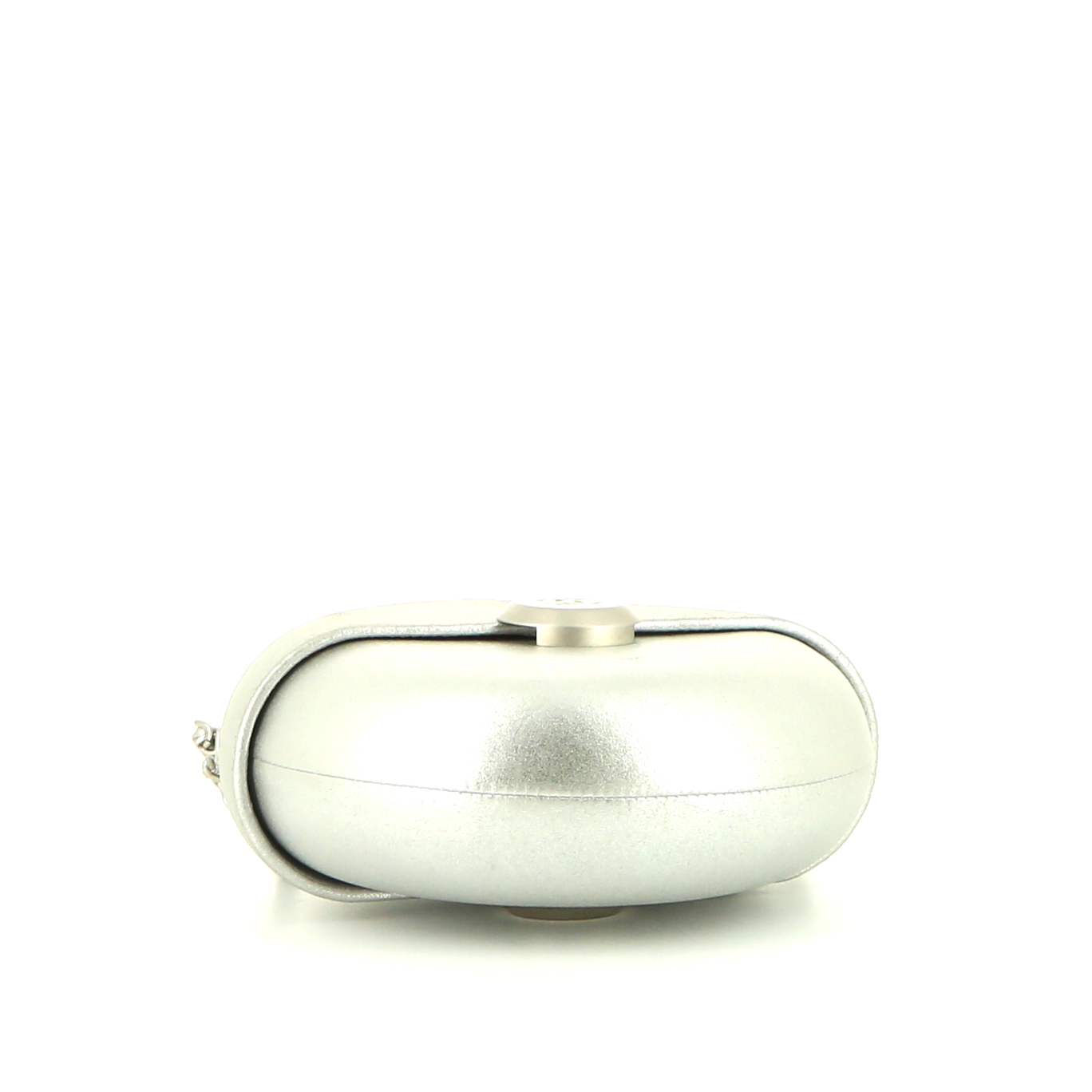 Chanel Editions Limitées handbag in silver leather - Detail D4