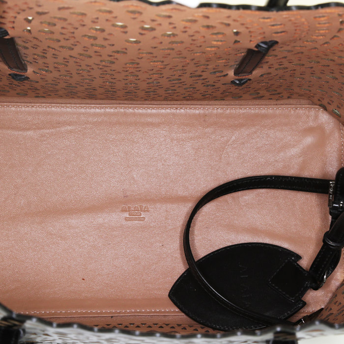Bolso Cabás en cuero negro - Detail D2