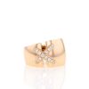 Chaumet Lien size XL ring in pink gold and diamonds - 360 thumbnail