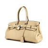 Borsa da spalla o a mano Hermes Birkin Shoulder in pelle togo grigio tortora - 00pp thumbnail