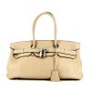 Borsa da spalla o a mano Hermes Birkin Shoulder in pelle togo grigio tortora - 360 thumbnail