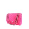 Borsa Chanel Timeless Maxi Jumbo in pelle trapuntata rosa - 00pp thumbnail