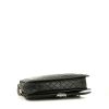 Chanel Boy shoulder bag in black leather - Detail D5 thumbnail