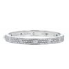 Cartier Love pavé bracelet in white gold and diamonds - 00pp thumbnail