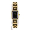 Chanel Première  size XL watch in gold plated Circa  1990 - 360 thumbnail