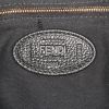 Fendi Baguette shoulder bag in black grained leather - Detail D3 thumbnail