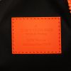 Sac bandoulière Louis Vuitton Soft Trunk en cuir monogram orange et cuir orange - Detail D3 thumbnail