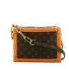 Louis Vuitton Soft Trunk shoulder bag in brown monogram canvas and natural leather - 360 thumbnail
