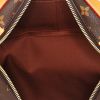 Borsa a tracolla Louis Vuitton Soft Trunk in tela monogram marrone e pelle naturale - Detail D2 thumbnail