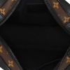 Bolso bandolera Louis Vuitton Soft Trunk en lona Monogram marrón y cuero negro - Detail D2 thumbnail