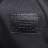 Borsa a tracolla Louis Vuitton Soft Trunk in tela monogram marrone e pelle nera - Detail D3 thumbnail