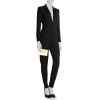 Bolso/bolsito Hermès Kelly To Go en cuero epsom blanco Nata - Detail D1 thumbnail