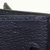 Bolsito de mano Hermès Sac à dépêches pochette en cuero togo azul oscuro - Detail D5 thumbnail