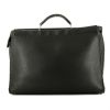 Fendi  Peekaboo large model  handbag  in black leather - 360 thumbnail