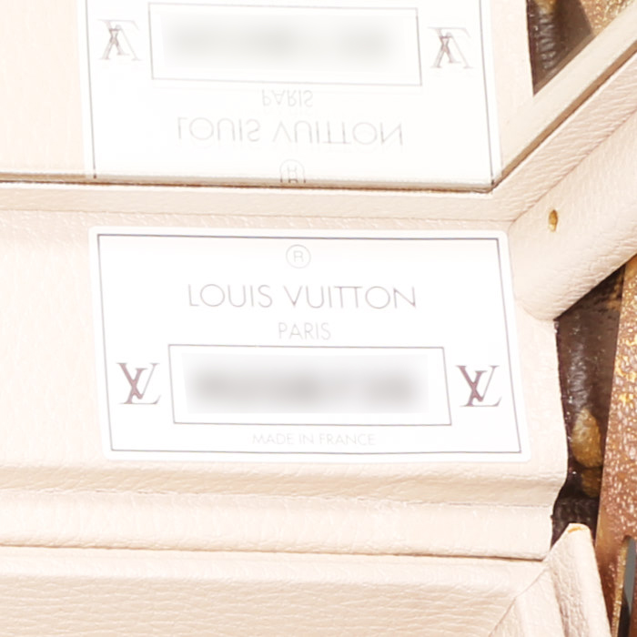 Beauty Louis Vuitton Boîte à Pharmacie in tela monogram marrone e losine - Detail D3