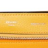 Bolso de mano Celine Trapeze modelo mediano en cuero y ante amarillo - Detail D4 thumbnail