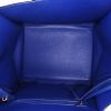 Shopping bag Céline Cabas Phantom in camoscio e pelle blu - Detail D2 thumbnail