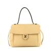 Louis Vuitton Lockme handbag in beige grained leather - 360 thumbnail