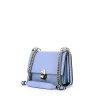 Fendi Kan I shoulder bag in blue leather - 00pp thumbnail
