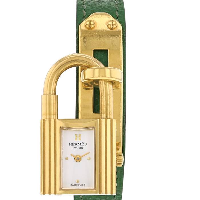 Reloj Hermes Kelly-Cadenas de oro chapado Circa  1990 - 00pp