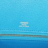 Borsa Hermès Birkin Casaque in pelle Epsom blu indaco e nera - Detail D3 thumbnail