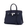 Borsa Hermès  Birkin 30 cm in pelle togo blu scuro - 00pp thumbnail
