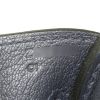 Bolso de mano Hermès  Birkin 30 cm en cuero togo azul oscuro - Detail D4 thumbnail