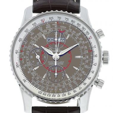 Orologio Breitling Montbrillant Datora in acciaio Ref : A21330 Circa 2009