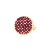 Fred Secret Kate Moss ring in yellow gold and ruby - 00pp thumbnail