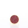 Fred Secret Kate Moss ring in yellow gold and ruby - 360 thumbnail