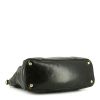Prada shopping bag in black leather - Detail D4 thumbnail