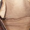 Bolso de mano Bottega Veneta Veneta en cuero intrecciato marrón oscuro - Detail D2 thumbnail
