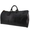 Bolsa de viaje Louis Vuitton  Keepall 55 en cuero Epi negro - 00pp thumbnail