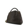 Shopping bag Louis Vuitton  Artsy in pelle monogram con stampa marrone scuro - 00pp thumbnail