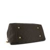 Louis Vuitton  Artsy shopping bag  in dark brown empreinte monogram leather - Detail D4 thumbnail
