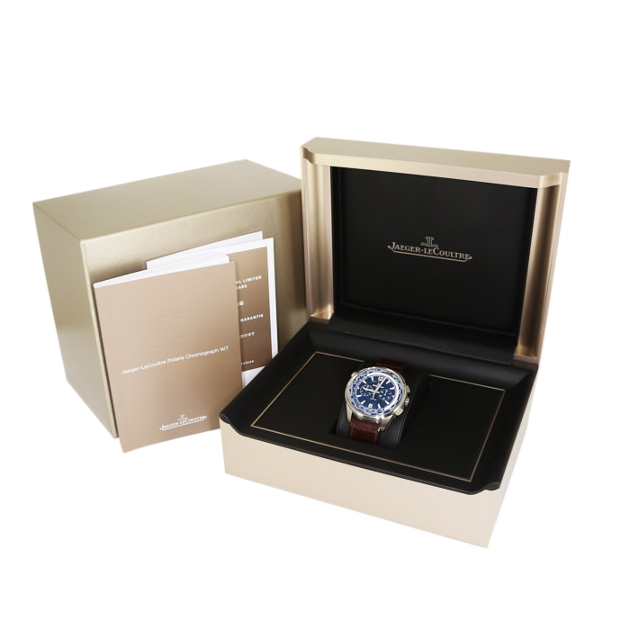 Montre Jaeger-LeCoultre Polaris Chronographe World Time en titane Ref :  844.T.C2.S Vers  2019 - Detail D3