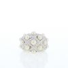 Chanel Baroque large model ring in white gold,  pearls and diamonds - 360 thumbnail