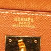 Bolso de mano Hermes Kelly 32 cm en cuero Courchevel color oro - Detail D4 thumbnail