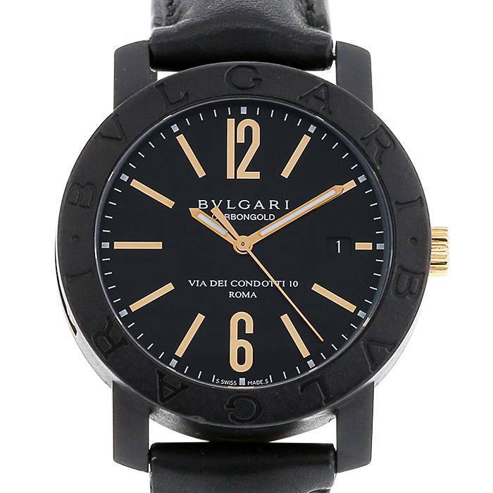 Bulgari Carbongold watch in  carbon Ref:  BB40CL Circa  2017 - 00pp