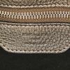 Bolso de mano Louis Vuitton L en cuero mahina gris antracita - Detail D3 thumbnail